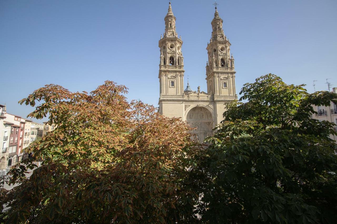 Apartamento La Redonda Catedral Y Aire Acondicionado Logrono Exterior photo